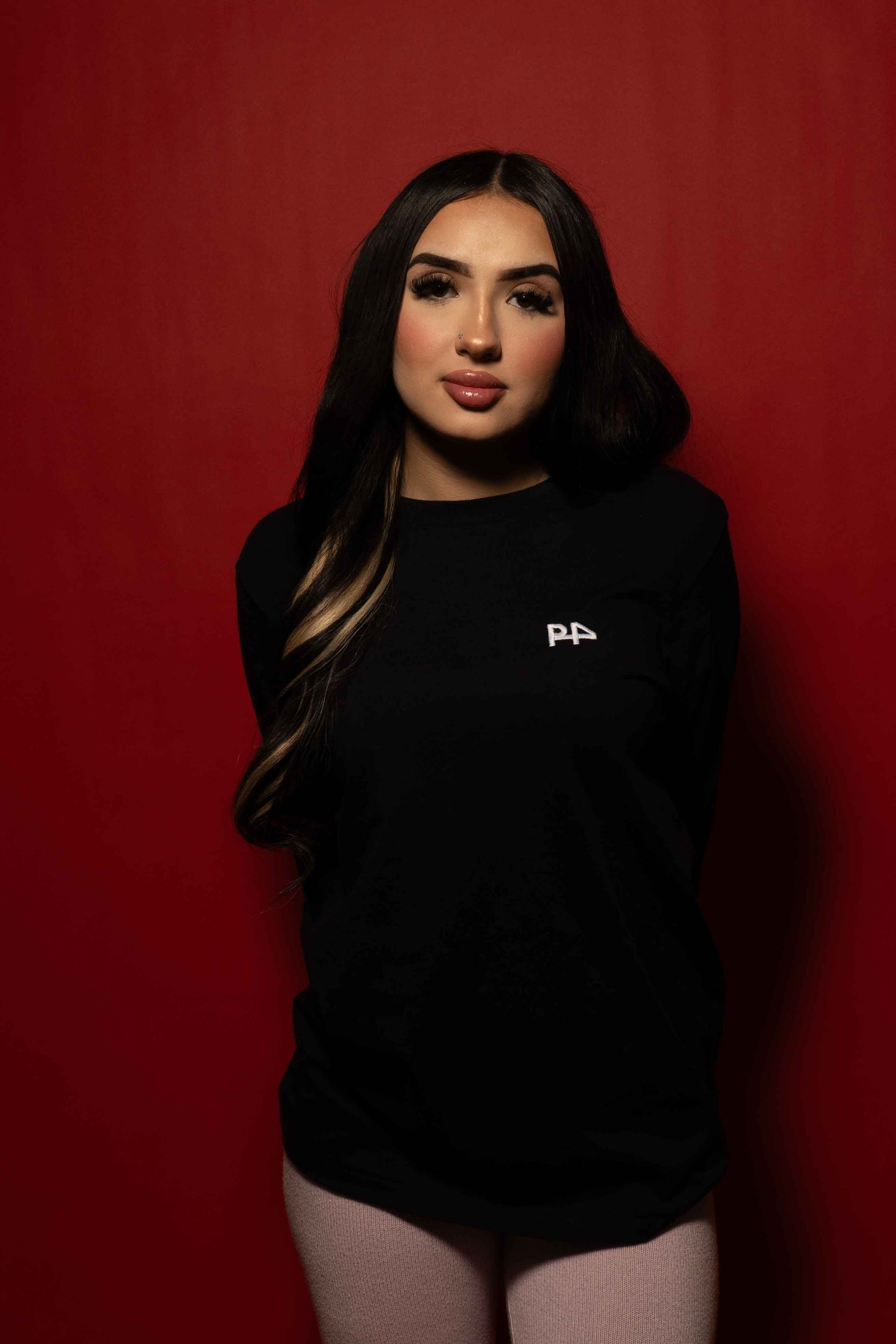 P4 Long Sleeve T-shirt (Black)