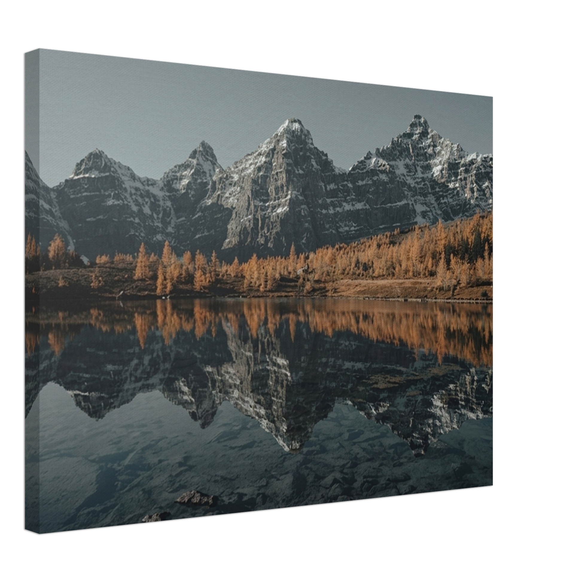 Golden Alpine Mirror