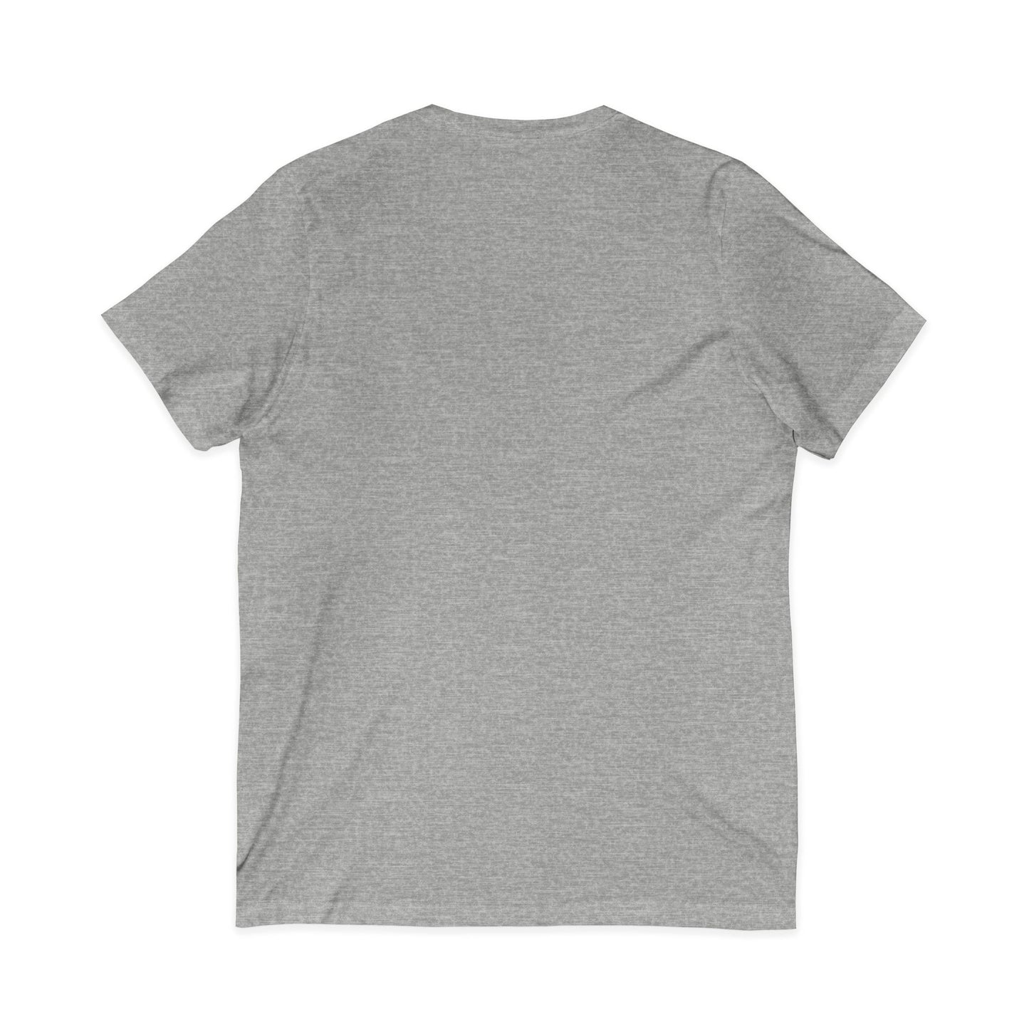 Phantom Logo V-Neck Tee — Minimalist Retro Band-Style Shirt