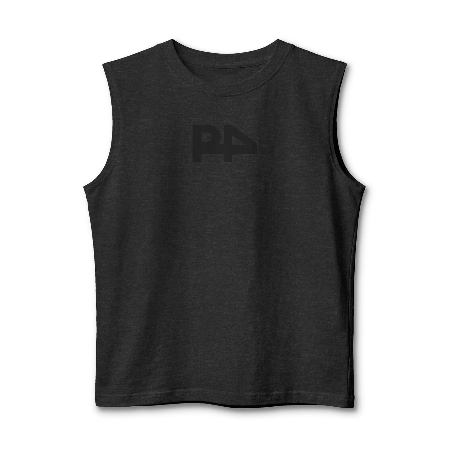 PA Logo Muscle Tank — Minimalist Athletic Sleeveless Tee