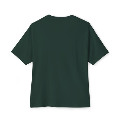 Boxy Tee — Minimal P4 Logo Pastel Pink Oversized T‑Shirt