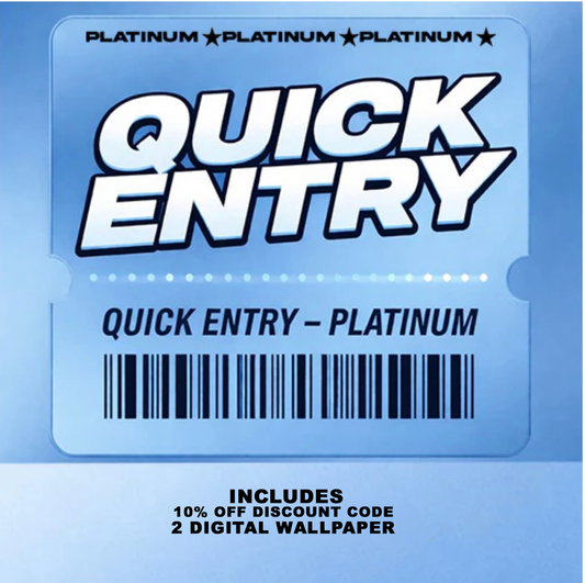 Platinum Quick Entry (50% Off) - Phantom 4