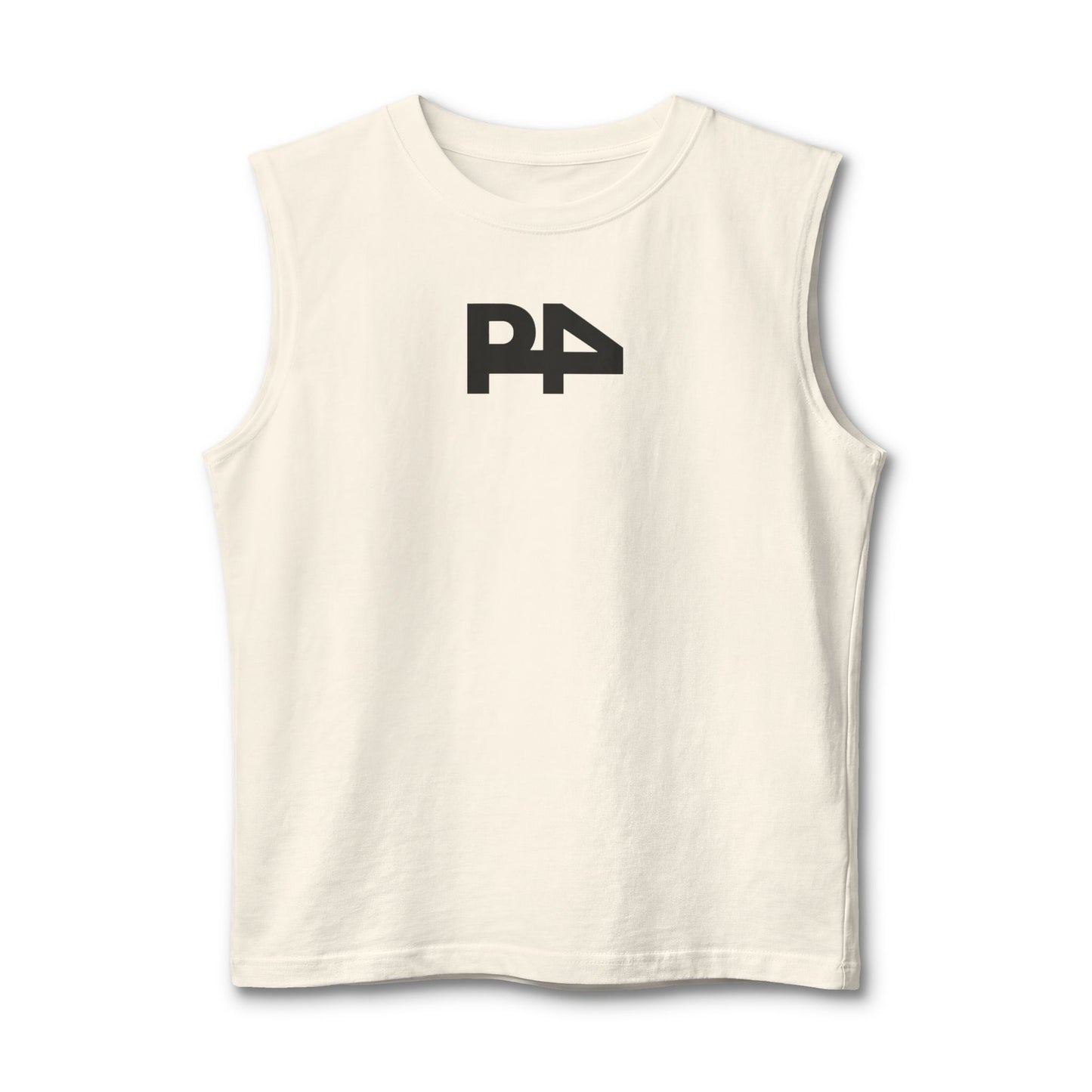 PA Logo Muscle Tank — Minimalist Athletic Sleeveless Tee