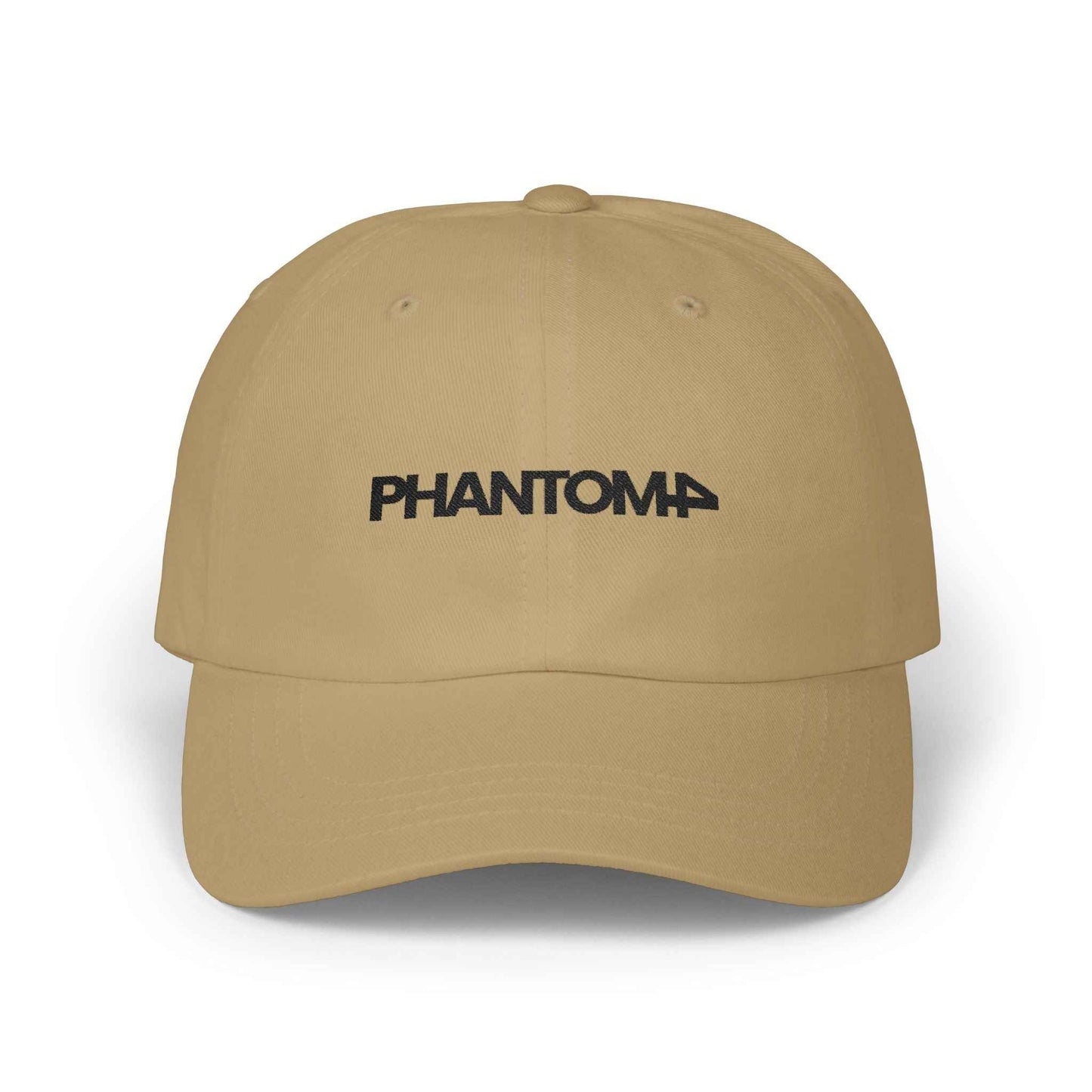 Dad Cap — 'PHANTOM' Embroidered Minimalist Baseball Hat