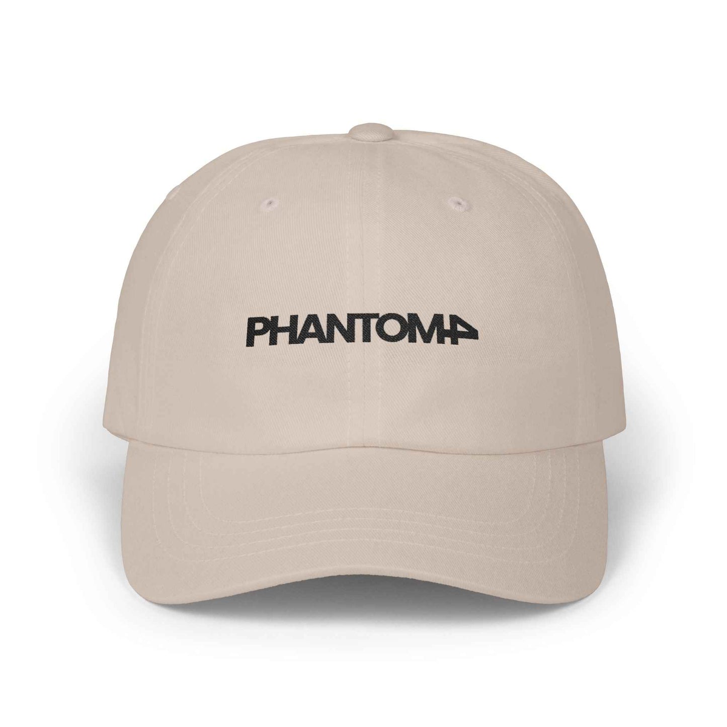 Dad Cap — 'PHANTOM' Embroidered Minimalist Baseball Hat
