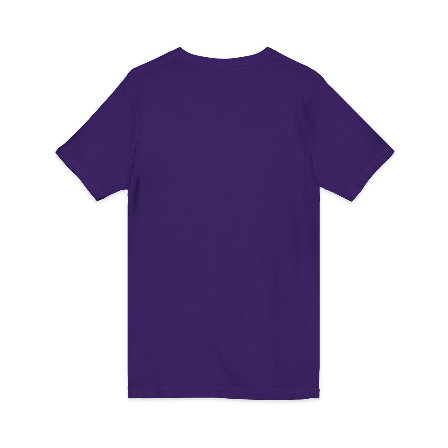 Phantom Logo V-Neck Tee — Minimalist Retro Band-Style Shirt