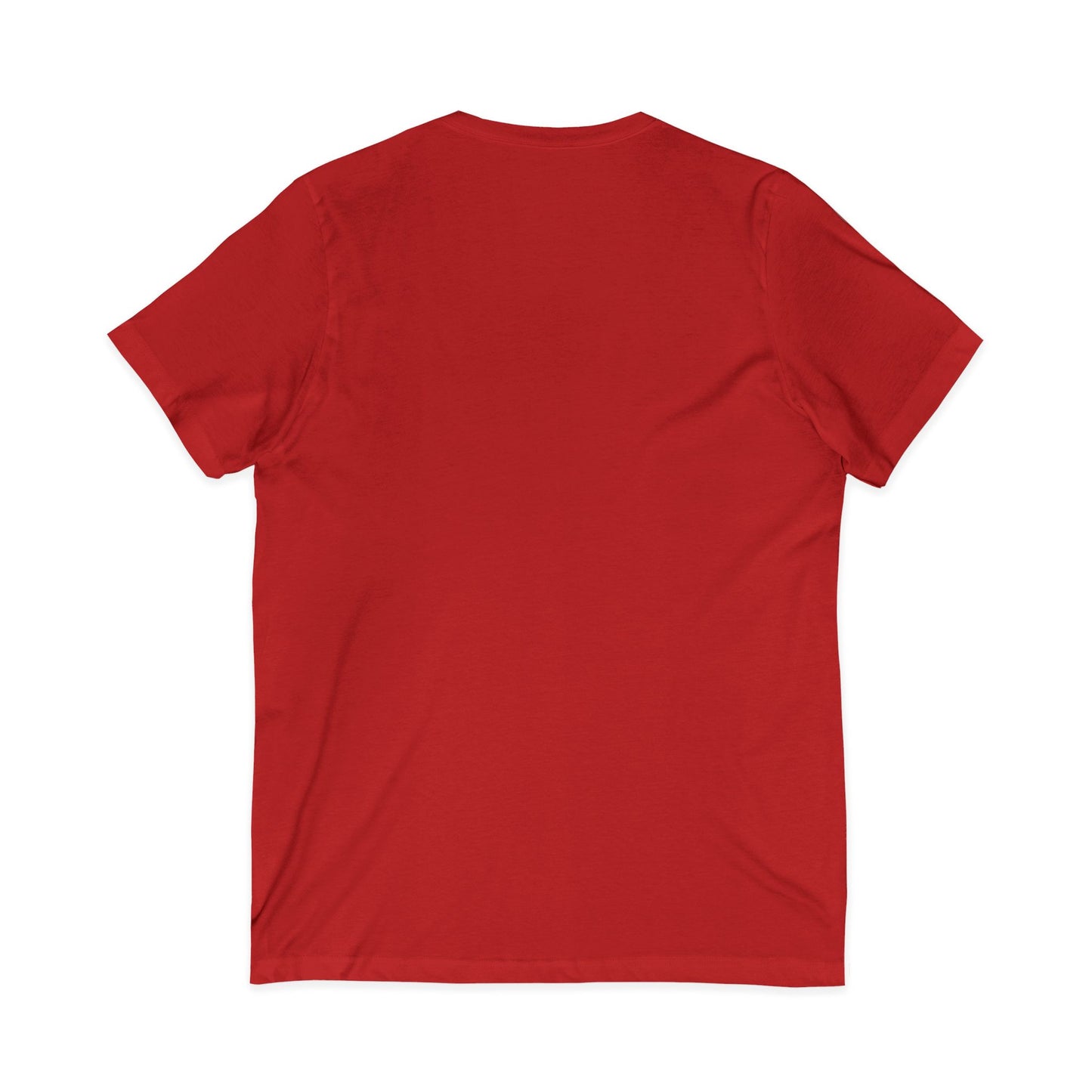 Phantom Logo V-Neck Tee — Minimalist Retro Band-Style Shirt
