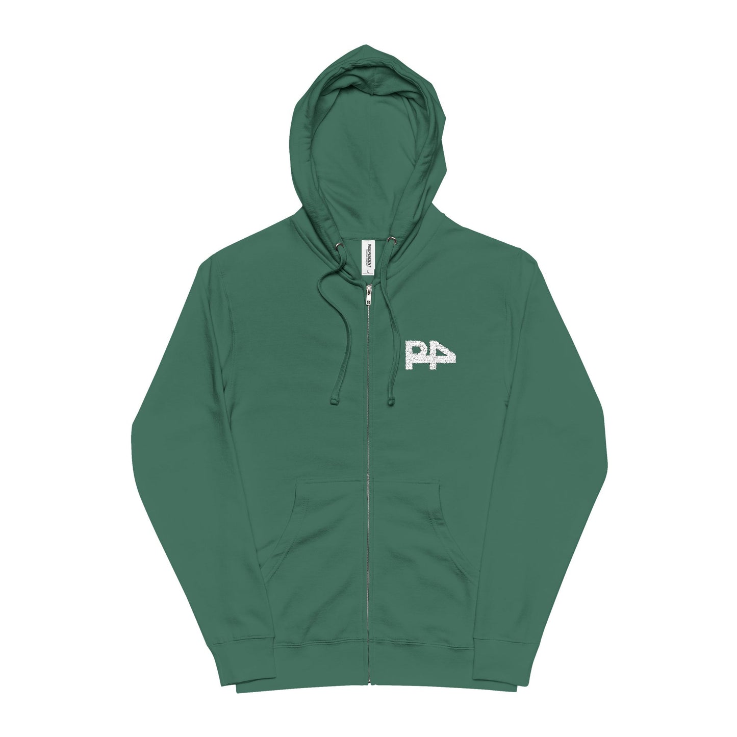 P4 embroidered Zip Hoodie
