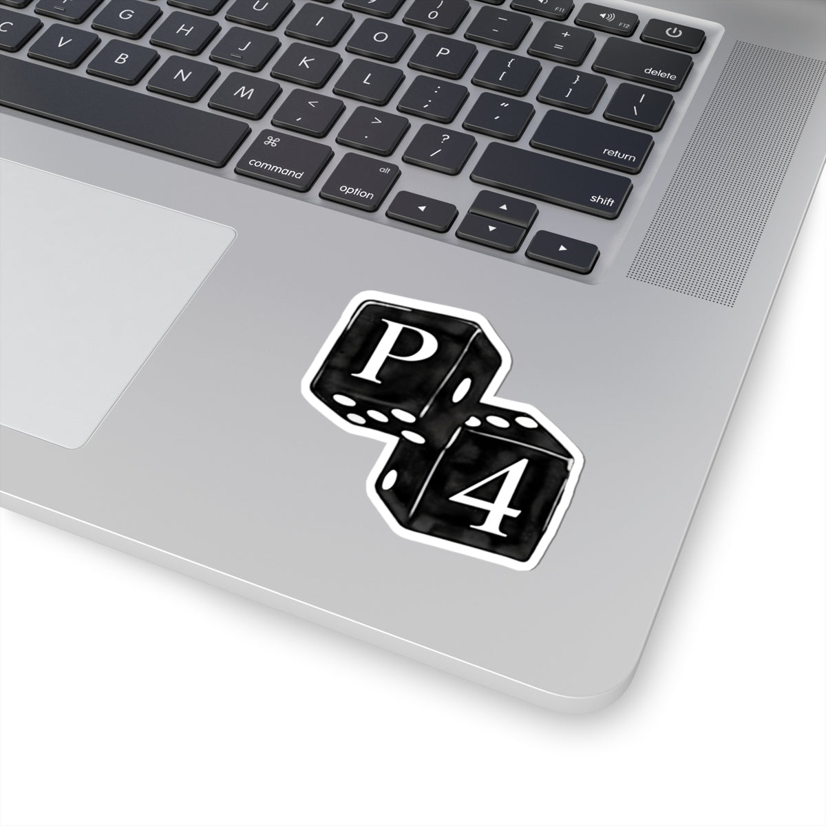 Copy of PA Logo Kiss-Cut Sticker — Bold Black Laptop Decal