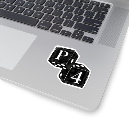 Copy of PA Logo Kiss-Cut Sticker — Bold Black Laptop Decal