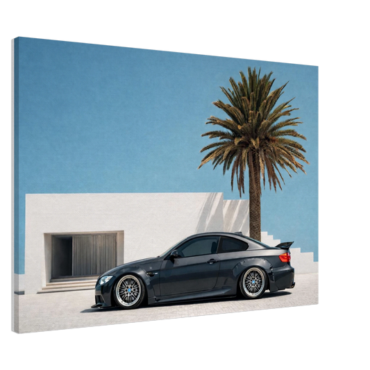 "Slammed Paradise" - Liberty Walk BMW M3 Canvas