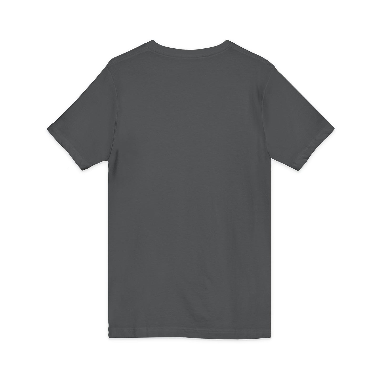 Phantom Logo V-Neck Tee — Minimalist Retro Band-Style Shirt