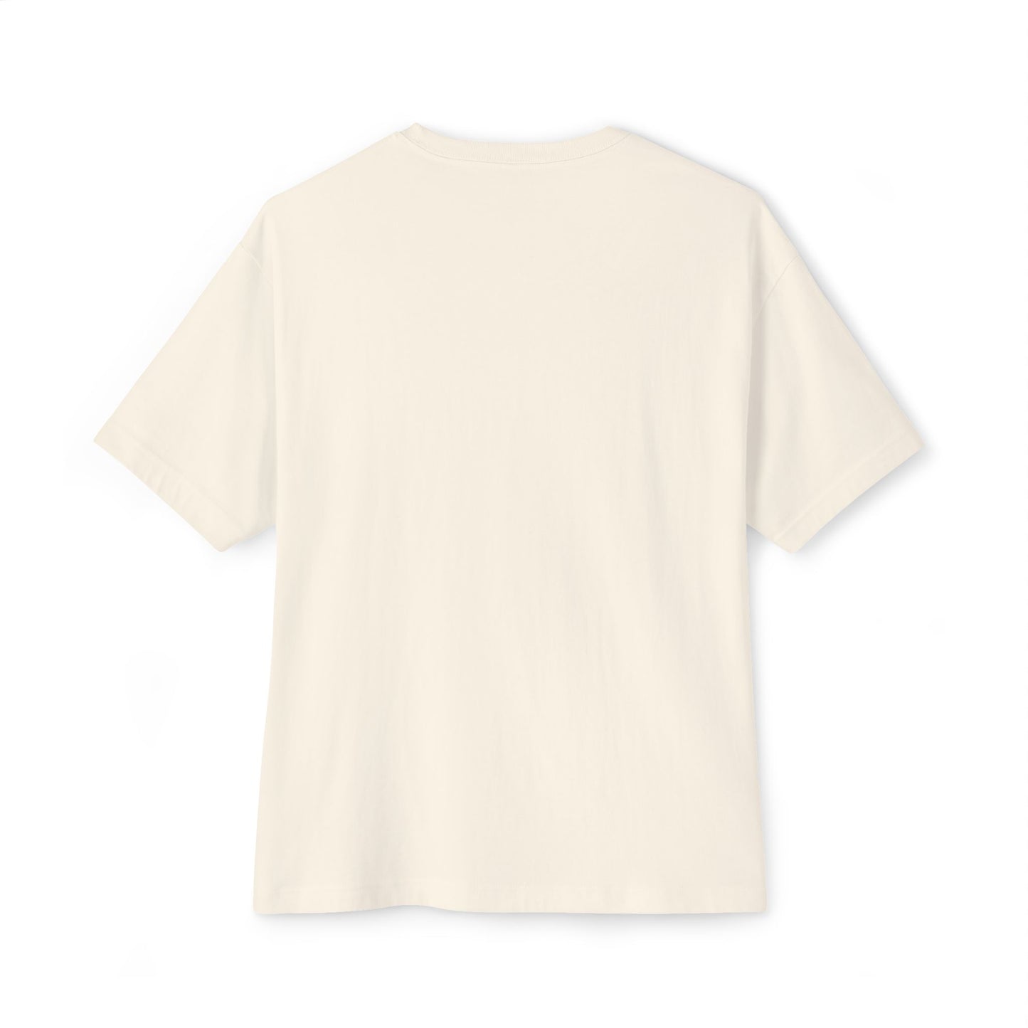 Boxy Tee — Minimal P4 Logo Pastel Pink Oversized T‑Shirt