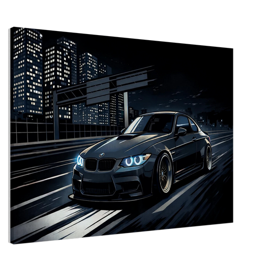 "Midnight Rider" - Liberty Walk BMW M3 Canvas
