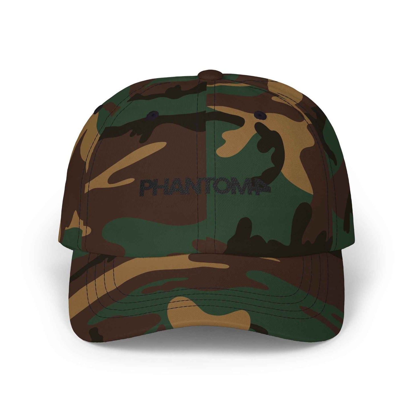 Dad Cap — 'PHANTOM' Embroidered Minimalist Baseball Hat
