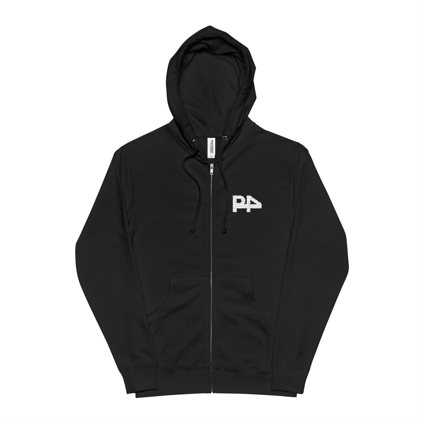 P4 embroidered Zip Hoodie