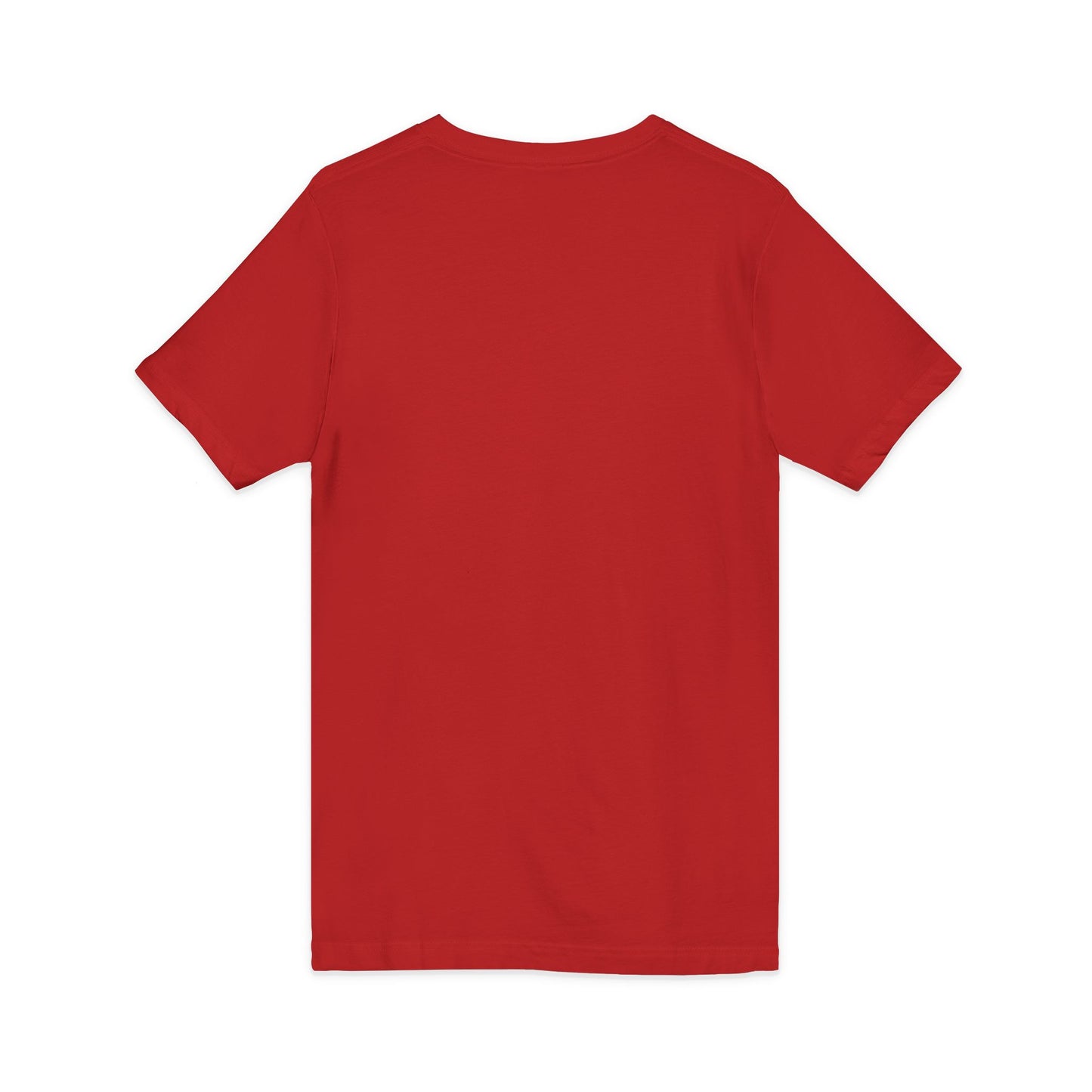 Phantom Logo V-Neck Tee — Minimalist Retro Band-Style Shirt