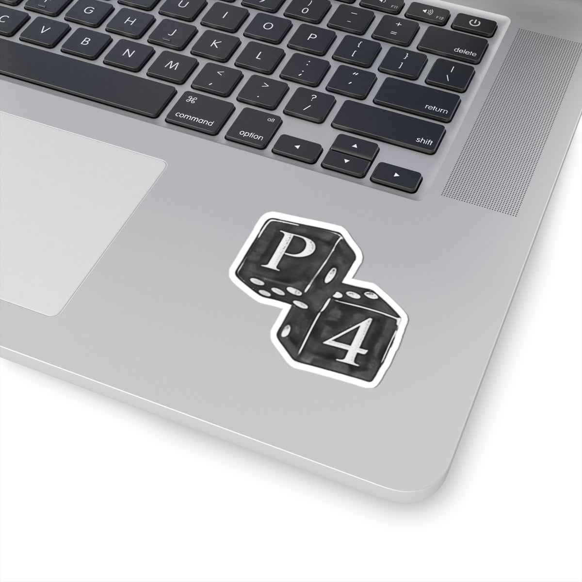 Copy of Copy of PA Logo Kiss-Cut Sticker — Bold Black Laptop Decal