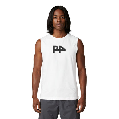PA Logo Muscle Tank — Minimalist Athletic Sleeveless Tee