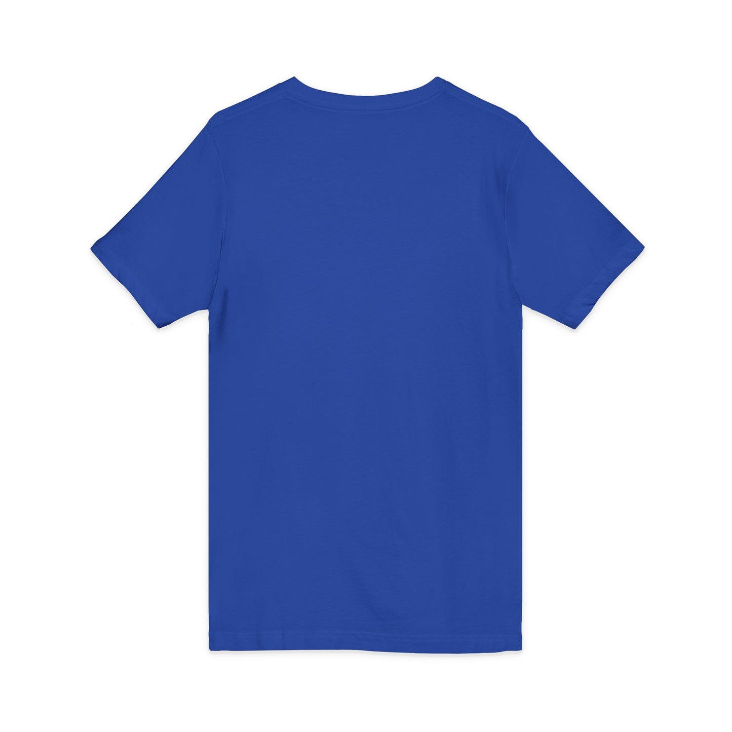 Phantom Logo V-Neck Tee — Minimalist Retro Band-Style Shirt