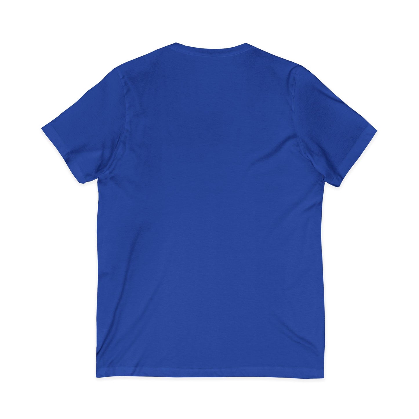 Phantom Logo V-Neck Tee — Minimalist Retro Band-Style Shirt