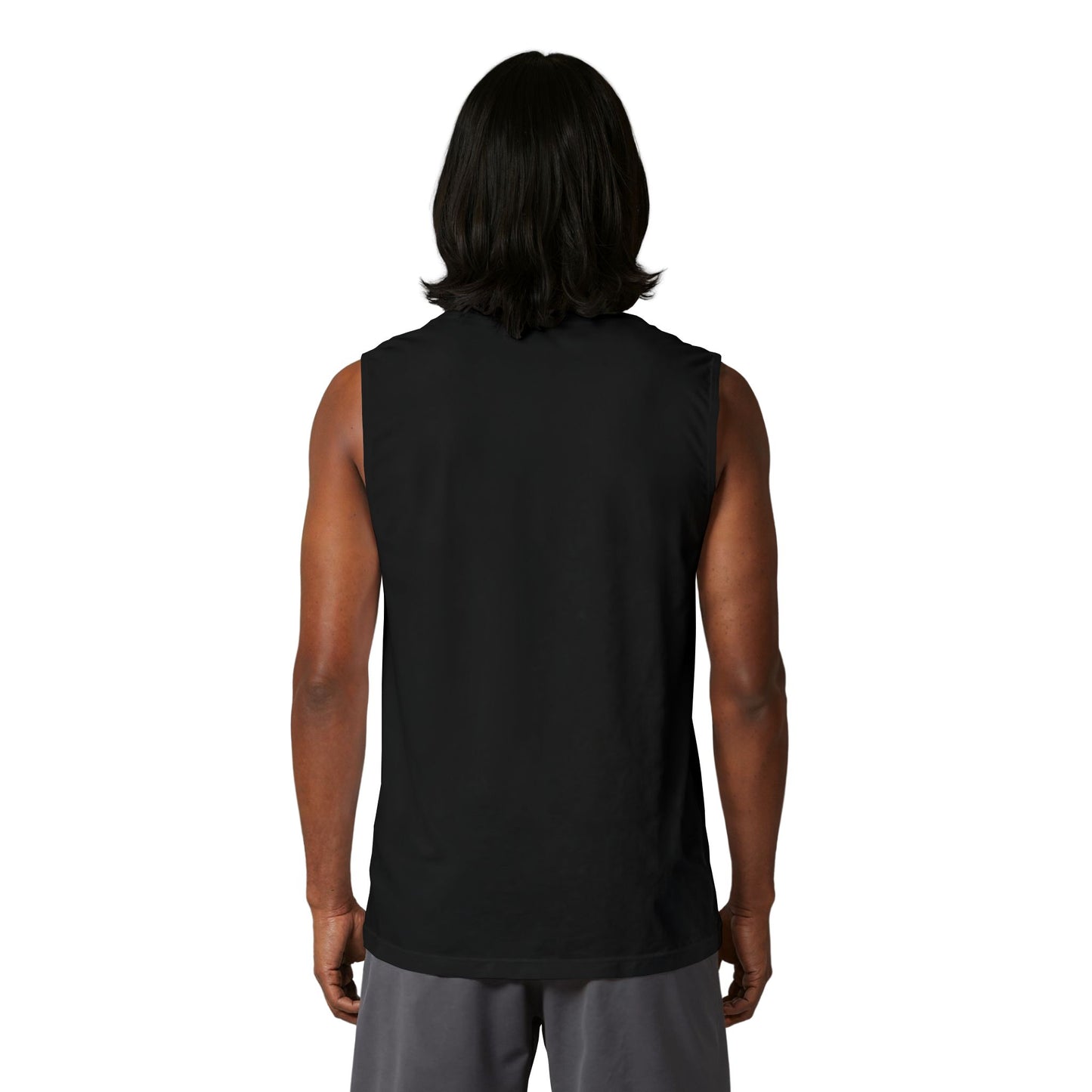 PA Logo Muscle Tank — Minimalist Athletic Sleeveless Tee