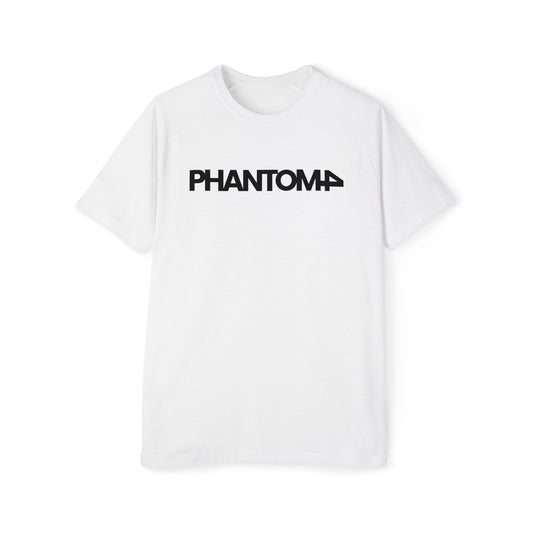 Phantom Logo T‑Shirt — Minimalist Black Text Graphic Tee - Phantom 4
