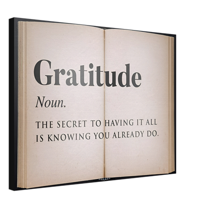 Gratitude Book