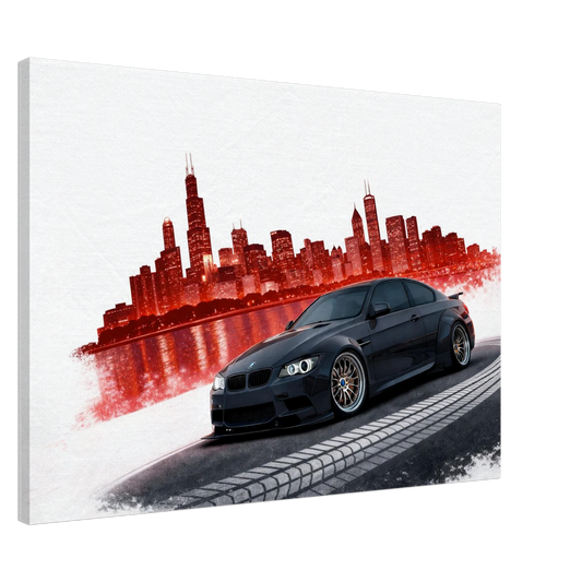 "Most Wanted" - Liberty Walk BMW M3 Canvas